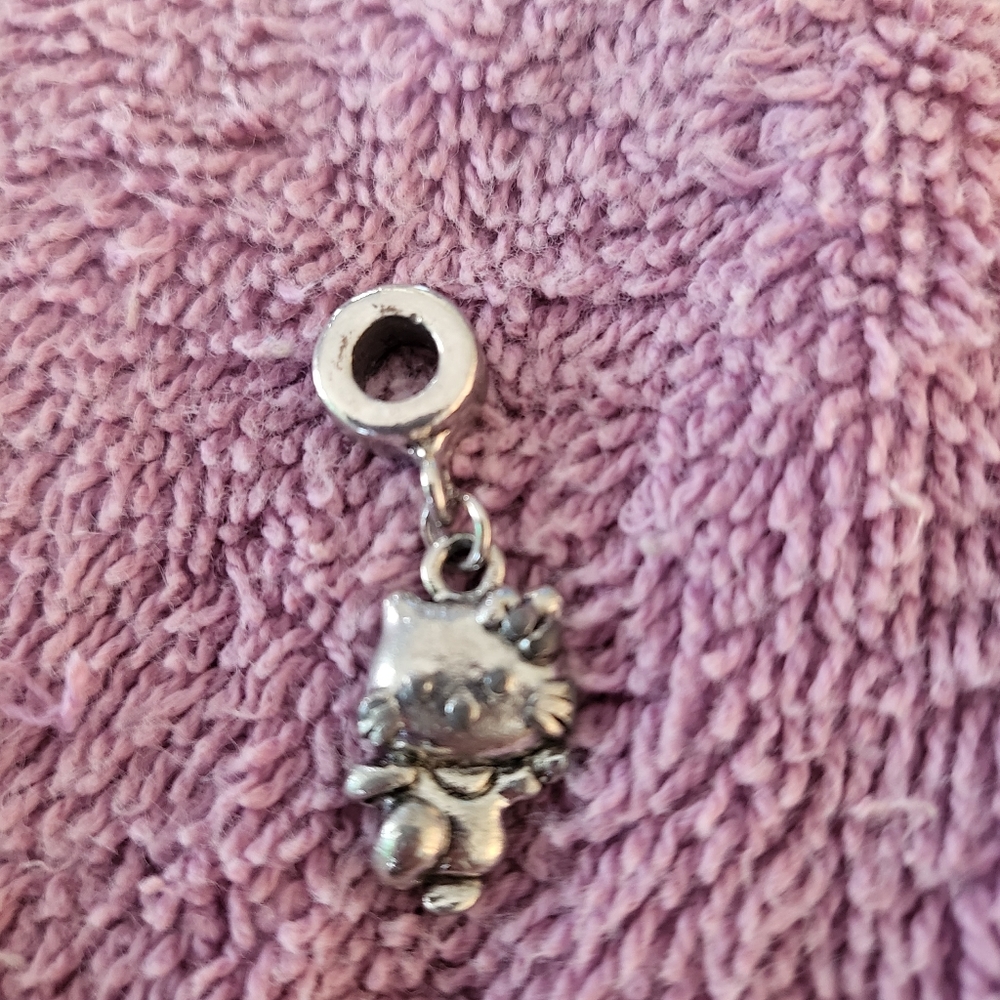 Silly cat charm